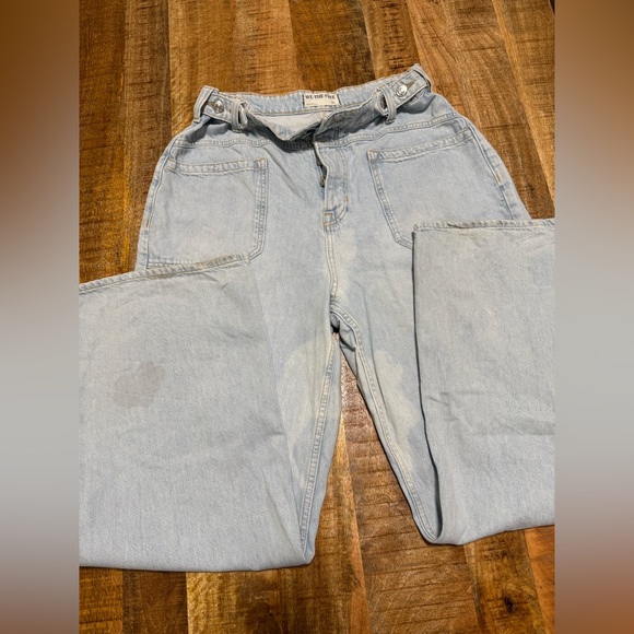 We the Free Palmer Cuffed Jeans in Daydream Blue - Picture 6 of 8